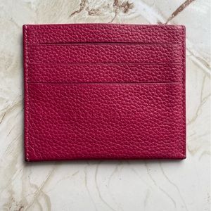 Longchamp leather card holder